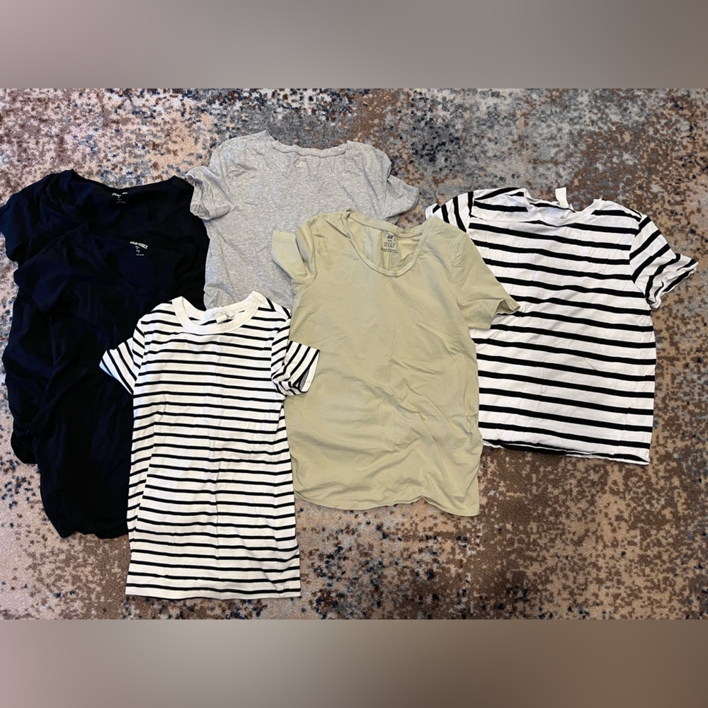 Maternity tops - size medium